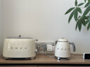 SMEG斯麦格 意大利复古烤面包机不锈钢 吐司机多士炉早餐 TSF01多色可选 奶白色 实拍图
