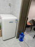 小吉（MINIJ）【许我耀眼同款】121L迷你复古小冰箱冷冻冷藏一体单门冰箱小型家用宿舍节能低噪客厅冰箱 奶酪白121L冷藏一体 实拍图
