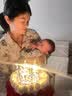 全棉时代孕妇月子服孕妇装哺乳喂奶风柔棉秋衣秋裤套装 白160 实拍图