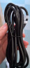 山泽 国标电源线 3C认证电脑台式主机显示器三孔三芯品字尾通用 电饭煲打印机箱连接线 弯插3米DY-04 实拍图