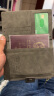 赟娅旅行护照保护套防盗刷RFID护照机票夹多功能拉链出国防扫描卡包 灰色 晒单实拍图
