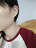 六福珠宝足金四时春花黄金耳钉女款耳环耳饰 计价  G01G0024DS 1.23克(含工费110元) 配硅胶耳堵 实拍图