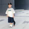 真维斯男童牛仔短裤夏季男大童中裤2025新款休闲运动裤子儿童夏装五分裤 【纯色款】牛仔蓝/J纯色 150 实拍图