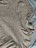 森马（Semir）[纯棉]短袖T恤男夏季简约纯色修身短t百搭t恤男 [100%棉]深花灰00102 L 实拍图