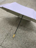 RAINLITE16骨双龙骨彩胶防晒雨伞女晴雨两用折叠伞防紫外线抗风便携遮阳伞 芋泥椰奶-16根双龙骨-彩胶防晒 实拍图