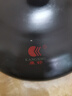 烘焙精灵【家庭选择】家用黑白陶瓷砂锅盖子配件电炖汤锅通用中药砂锅锅盖 默认黑色直径23.2厘米不带卡 1L 实拍图