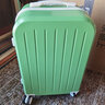 南风国度行李箱女小型网红拉杆箱万向轮登机箱男学生密码旅行箱可充电 果绿色 22英寸 实拍图
