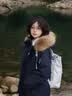 羽绒棉服女冬季2026年新款派克服女小个子可拆卸毛领棉袄百搭外套 藏青色 【加厚抗寒不跑棉】 M 【推荐100-120斤】 实拍图