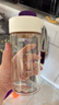 富光塑料杯ppsu便携学生女夏高颜值耐高温运动水杯子泡茶杯白色460ML 实拍图
