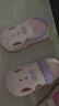 巴拉巴拉儿童洞洞鞋夏季防滑沙滩鞋小宝宝幼儿学步鞋男女童室内洗澡凉拖鞋 实拍图
