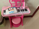 欣格电子琴儿童钢琴玩具男孩女孩生日礼物宝宝早教家用乐器37键带桌椅 实拍图