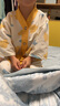 宽叶竹儿童睡衣家居服夏季宝宝套装男女童内衣开衫中大童薄款休闲空调服 开衫家居服【满印青蛙】 100 【身高80-90cm25-30斤】 实拍图