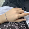 Vana【鱼生有你】足银手链女生毕业生日礼物送女朋友老婆 海豚手链（海蓝）【十仓配送】 实拍图