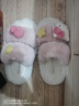 果壳（Gukoo）拖鞋女冬季新款HelloKitty联名可爱毛绒女士居家毛毛拖鞋 HelloKitty毛毛拖鞋 40-41 实拍图