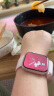 Apple/苹果 Watch Series 9 智能手表GPS款45毫米粉色铝金属表壳 亮粉色回环式运动表带 MR9J3CH/A 晒单实拍图