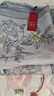 上海故事（STORY Of SHANGHAI）真丝丝巾女春桑蚕丝绸围巾大方巾妈妈生日礼物  亭轩浅粉灰 实拍图