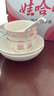【⭐全网爆款】釉下彩可爱猪卡通碗碟套装家用釉下彩陶瓷碗盘餐具 可爱猪两碗两勺 实拍图