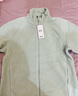 雪中飞外套女加绒百搭休闲时尚防风立领摇粒绒上衣 米色加绒    M    实拍图