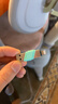 闪迪（SanDisk）128GB Lightning USB3.0 苹果手机U盘 豆蔻绿色 读速90MB/s MFI认证 iPhone/iPad手机电脑两用U盘 实拍图