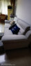 帕沙曼（pashaman）沙发 布艺沙发棉麻现代小户型客厅高靠背可置物乳胶沙发 1001PZ [现货]2.5米 多人位[多色可选] 棉麻布:乳胶+2cm紫罗兰+竹炭海绵 实拍图