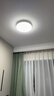 飞利浦LED全光谱吸顶灯卧室阳台厨房玄关过道餐厅走廊防水防虫三防灯 24W 15㎡内适用 2000lm 全光谱32cm 实拍图