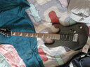 斗牛士电吉他套装初学入门成人吉它摇滚单摇电吉他 39英寸金属黑 实拍图