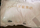 水星家纺枕头枕芯酒店枕头护颈枕头芯家用单个纯棉抗菌可水洗低枕48x74cm 实拍图