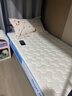 雅鹿乳胶床垫软垫1.8x2米加厚垫双人家用可折叠榻榻米垫被宿舍床垫子 min白紫-三菱格白-厚约6cm 双人床-1.8*2.0m【久睡不塌】 实拍图