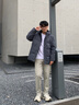 波司登（BOSIDENG）热销爆款男士羽绒服商务外套商场热卖同款男士商务连帽外套 墨山青5A19-冷调雅致 XL 185/104A 体重约140-155斤 实拍图