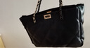 CLEVER & KETCH女包轻奢女士包包单肩包时尚手提包女大容量托特包生日礼物送女友 黑色 实拍图