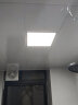 雷士照明（NVC）厨房灯 led集成吊顶面板灯扣板厨卫灯吸顶灯铝扣板卫生间灯平板灯 【雾银】长灯24瓦暖白光 实拍图
