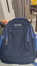 Edison初中生书包防泼水大容量双肩包小学生高年级减负背包L796-13蓝色 实拍图
