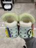 babycare儿童洞洞鞋春夏沙滩小孩家居防滑宝宝拖鞋 蓝茵乐章 13 实拍图