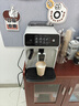飞利浦（PHILIPS）全自动咖啡机家用 意式新1系黑珍珠自动研磨萃取家用咖啡机 现磨意式咖啡EP1221 【新1系 限定斯德哥尔摩灰色】 实拍图