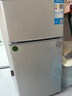 奥克斯小冰箱家用小型迷你冷藏冷冻两用出租房宿舍用节能省电寝室办公室电冰箱 【全国联保】42A156D银【节能省电】 实拍图