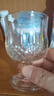 【京东物流】冰川纹玻璃杯时尚潮流ins风果汁杯酒杯水杯 浮雕玻璃酒杯 190ml1只 实拍图