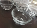 番易J玻璃小茶杯加厚带把功夫茶杯喝茶耐热小杯子带杯架茶杯套组 小茶杯50ml 6个 实拍图