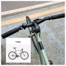 迪卡侬speed500城市通勤自行车公路男女学生单车 speed500绿卡其 S码(165-178CM)（脚撑单独购买） 实拍图
