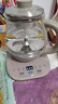 小熊（Bear）煮茶器养生壶 办公室蒸汽喷淋式煮茶壶玻璃加厚迷你黑茶电茶炉花茶壶小型泡茶机电热水壶 浅棕色 0.8L 玻璃面板/喷淋ZCQ-A08H2 实拍图