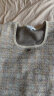 伊芙丽（eifini）伊芙丽甜酷小香编织面料撞色边百搭修身T恤2024春装新款经典上衣 松叶黄 S 80-105斤 晒单实拍图