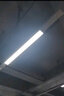 亮源方办公室吊灯LED长条灯会议教室超市吊线灯具商业写字楼健身房照明 白色120*10cm 32W高亮白光 实拍图