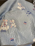 雅鹿乳胶凉席三件套夏季床笠款空调软席单人宿舍冰丝床罩床垫保护套罩 字母萌犬【亲肤透气 母婴品质】 180*200cm【单床笠凉席】 实拍图