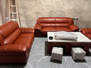 逸凯琳（Ekelly） 逸凯琳真皮沙发头层牛皮1+2+3组合现代客厅中式小户型123组合 中厚皮1+2+3组合 实拍图