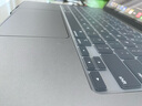 帝伊工坊适用苹果笔记本电脑手腕膜全新Macbook13 M4/M3/M2腕托贴膜13.6英寸触控板机身保护膜深灰A3113 实拍图