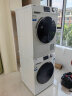 海尔（Haier）129W烘干机家用 10KG热泵式干衣机烘衣机 速烘节能 除菌除潮 防缠绕除毛屑 EHG100129W 以旧换新 实拍图