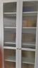 阿格贝贝钢制书柜带玻璃门防尘书柜落地一体家用图书馆书架收纳置储物柜 长虹玻璃款 【六层】2米高0.8米宽 实拍图