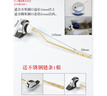 适配TOTO科勒老式马桶水箱配件放水扳手座便器冲抽水按钮开关按键 适用TOTO侧面弯杆水箱扳手+不锈 实拍图