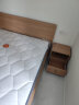 全友家居 床北欧原木色1.5米双人床 主卧室家具框架床 实拍图