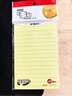 晨光（M&G）文具横线便利贴标签贴高颜值大号错题记事便签贴纸学生便签本办公用品黄152*102mm YS-68考试必备 实拍图