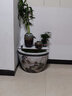奥亚森 景德镇陶瓷鱼缸特大号水缸荷花缸养锦鲤缸家用客厅落地缸 江山多娇 大号：直径63cm高度42cm 实拍图